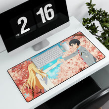 Load image into Gallery viewer, Anime Your Lie in April Mouse Pad (Desk Mat) With Laptop
