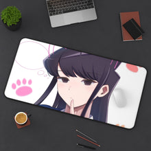 Load image into Gallery viewer, Komi Can&#39;t Communicate Komi Shouko Mouse Pad (Desk Mat) On Desk
