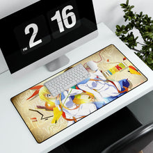 Load image into Gallery viewer, Nisekoi Chitoge Kirisaki, Kosaki Onodera Mouse Pad (Desk Mat) With Laptop

