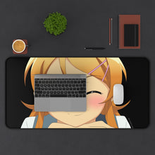 Load image into Gallery viewer, Oreimo Kirino Kousaka Mouse Pad (Desk Mat) With Laptop
