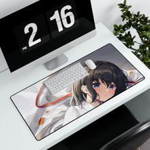 Load image into Gallery viewer, Anime Girl Mouse Pad (Desk Mat) With Laptop
