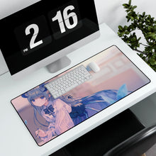 Load image into Gallery viewer, Anime Girl Mouse Pad (Desk Mat) With Laptop
