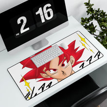 Load image into Gallery viewer, ssj god Mouse Pad (Desk Mat)
