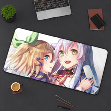 Load image into Gallery viewer, Rokudenashi Majutsu Koushi To Akashic Records Sistine Fibel, Rumia Tingel Mouse Pad (Desk Mat) On Desk
