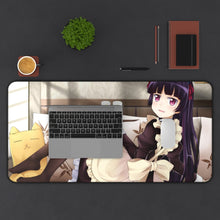 Load image into Gallery viewer, Oreimo Mouse Pad (Desk Mat) With Laptop
