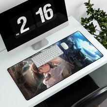 Load image into Gallery viewer, Anime Girl Mouse Pad (Desk Mat) With Laptop
