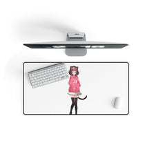 Load image into Gallery viewer, Anime Girl Mouse Pad (Desk Mat) On Desk
