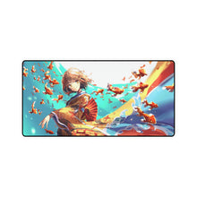 Load image into Gallery viewer, Anime, Girl, Flying, Goldfish, Mouse Pad (Desk Mat)
