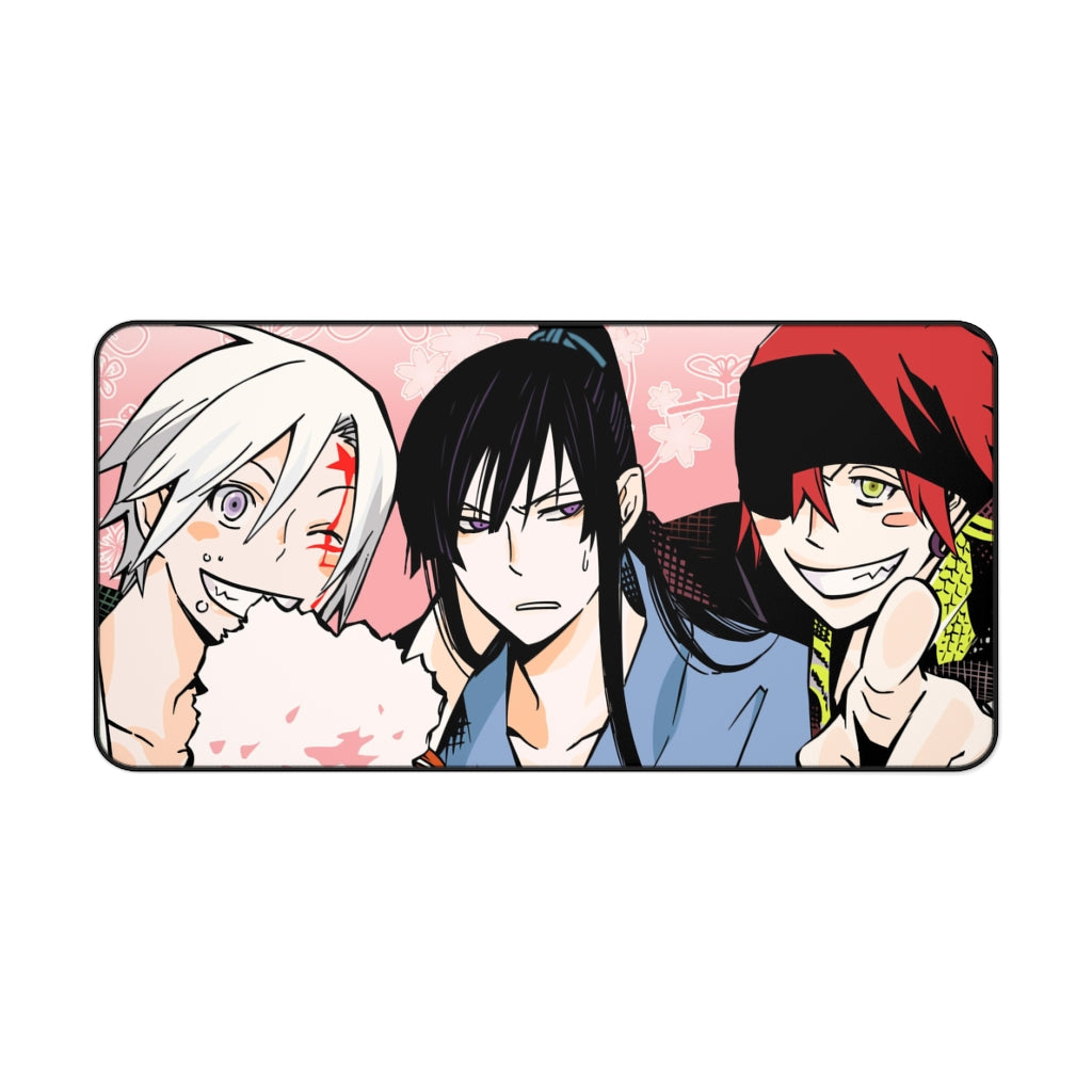 D.Gray-man Allen Walker, Lavi Mouse Pad (Desk Mat)