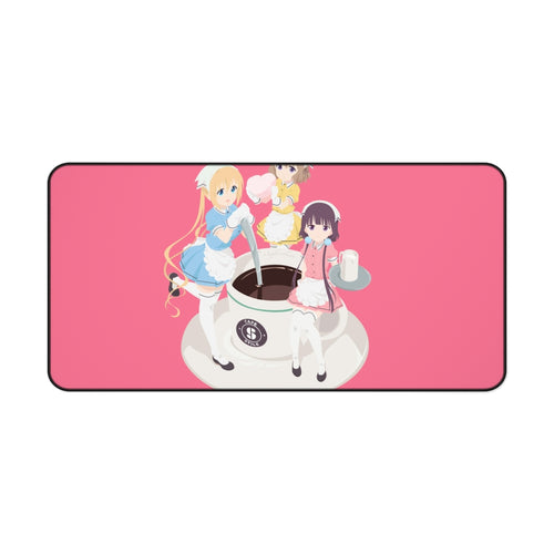 Blend S Maika Sakuranomiya, Kaho Hinata, Mafuyu Hoshikawa Mouse Pad (Desk Mat)