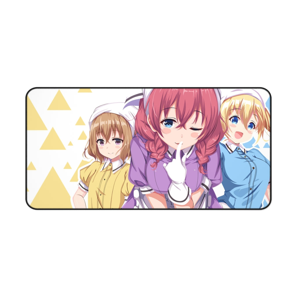 Blend S Kaho Hinata, Mafuyu Hoshikawa, Miu Amano Mouse Pad (Desk Mat)