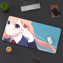 Load image into Gallery viewer, Sanada Ririna Mouse Pad (Desk Mat) On Desk
