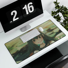 Load image into Gallery viewer, My Hero Academia Tsuyu Asui Mouse Pad (Desk Mat) With Laptop

