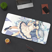 Load image into Gallery viewer, Granblue Fantasy Allie, Granblue Fantasy Mouse Pad (Desk Mat) On Desk
