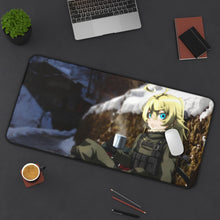 Load image into Gallery viewer, Youjo Senki Mouse Pad (Desk Mat) On Desk
