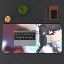 Load image into Gallery viewer, Komi Can&#39;t Communicate Komi Shouko Mouse Pad (Desk Mat) With Laptop
