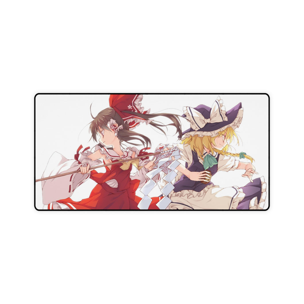 Reimu, Marisa Mouse Pad (Desk Mat)