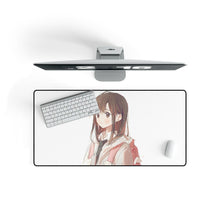 Load image into Gallery viewer, Anime Girl Mouse Pad (Desk Mat) On Desk
