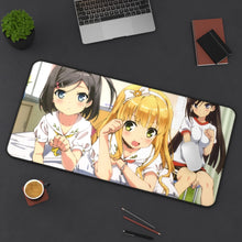 Load image into Gallery viewer, The "H.e.n.t.a.i" Prince and the Stony Cat. Mouse Pad (Desk Mat) On Desk
