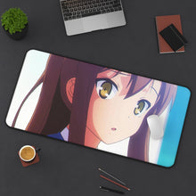 Load image into Gallery viewer, Nanami Aoyama Mouse Pad (Desk Mat) On Desk
