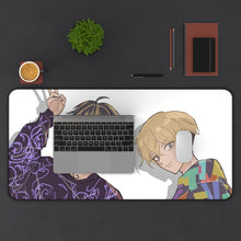Load image into Gallery viewer, Tokyo Revengers Chifuyu Matsuno, Kazutora Hanemiya Mouse Pad (Desk Mat) With Laptop
