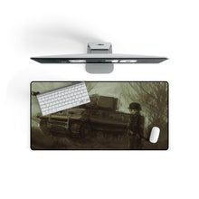Load image into Gallery viewer, Anime Military Mouse Pad (Desk Mat) On Desk
