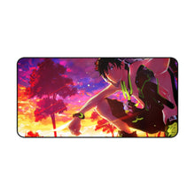 Load image into Gallery viewer, Blue Exorcist Mouse Pad (Desk Mat)
