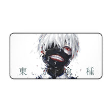 Load image into Gallery viewer, Ken Kaneki Mask Red Eyes White Hair and Short Hair Mouse Pad (Desk Mat)
