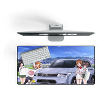 Load image into Gallery viewer, Girls und Panzer Mouse Pad (Desk Mat) On Desk
