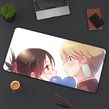 Load image into Gallery viewer, Kaguya-sama: Love is War Kaguya Shinomiya, Miyuki Shirogane Mouse Pad (Desk Mat) On Desk
