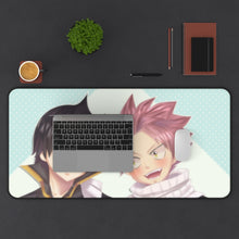 Load image into Gallery viewer, Fairy Tail Natsu Dragneel Mouse Pad (Desk Mat) With Laptop
