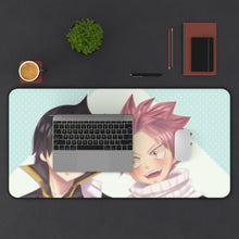 Load image into Gallery viewer, Fairy Tail Natsu Dragneel Mouse Pad (Desk Mat) With Laptop
