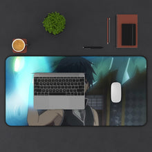 Load image into Gallery viewer, Trinity Seven Arata Kasuga Mouse Pad (Desk Mat) With Laptop
