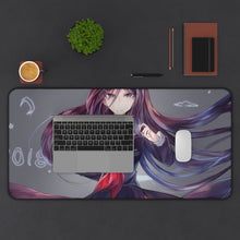 Load image into Gallery viewer, Touko Fukawa Mouse Pad (Desk Mat) With Laptop
