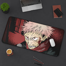 Load image into Gallery viewer, Jujutsu Kaisen Mouse Pad (Desk Mat) On Desk

