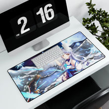 Load image into Gallery viewer, Anime Girl Mouse Pad (Desk Mat) With Laptop
