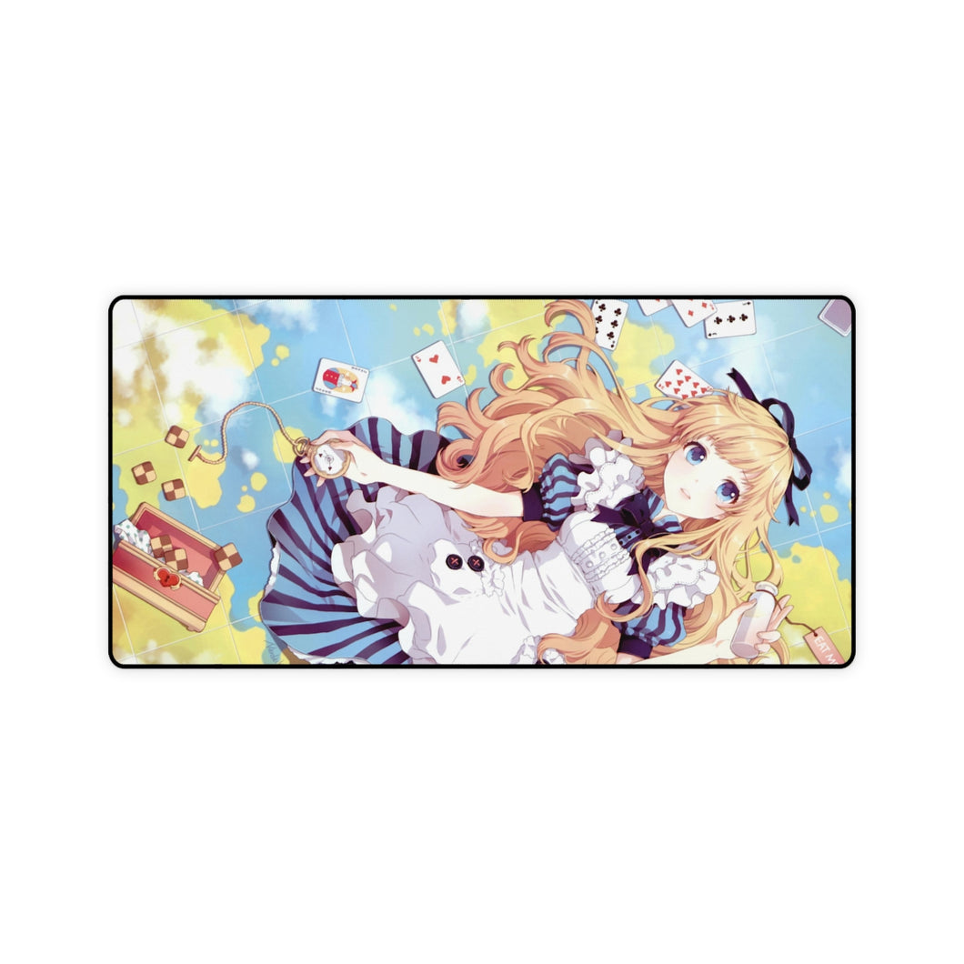 Anime Alice In Wonderland Mouse Pad (Desk Mat)