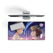 Load image into Gallery viewer, Your Name. Mouse Pad (Desk Mat) On Desk
