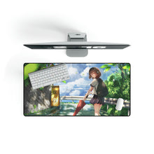 Load image into Gallery viewer, Anime School Girl Walking Mouse Pad (Desk Mat)
