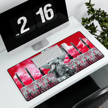 Load image into Gallery viewer, Mirai Nikki Yuno Gasai, Yukiteru Amano Mouse Pad (Desk Mat) With Laptop
