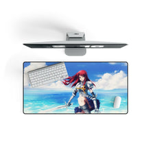 Load image into Gallery viewer, Erza Scarlet - Sunny Beach Mouse Pad (Desk Mat) On Desk
