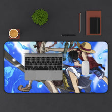 Load image into Gallery viewer, Romance Dawn Story Luffy Shupeal Spiel Mouse Pad (Desk Mat) With Laptop
