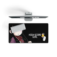 Load image into Gallery viewer, High Score Girl Mouse Pad (Desk Mat) On Desk
