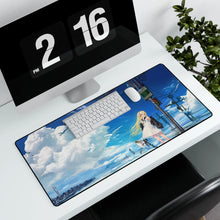 Load image into Gallery viewer, Anime Girl Mouse Pad (Desk Mat) With Laptop
