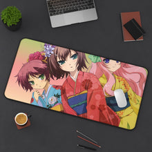 Load image into Gallery viewer, Baka And Test Mouse Pad (Desk Mat) On Desk
