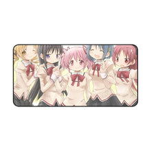 Load image into Gallery viewer, Puella Magi Madoka Magica Homura Akemi, Madoka Kaname, Sayaka Miki, Mami Tomoe Mouse Pad (Desk Mat)
