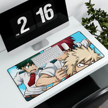 Load image into Gallery viewer, My Hero Academia Izuku Midoriya, Katsuki Bakugou Mouse Pad (Desk Mat) With Laptop
