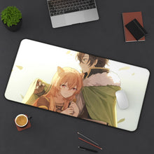 Load image into Gallery viewer, The Rising Of The Shield Hero Mouse Pad (Desk Mat) On Desk
