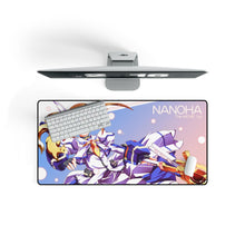 Load image into Gallery viewer, Magical Girl Lyrical Nanoha Strikers Mouse Pad (Desk Mat) On Desk
