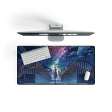 Load image into Gallery viewer, Anime Girl Night Sky Stars Mouse Pad (Desk Mat)
